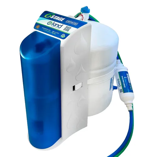 Vista 11 de Kind Water Sistema de agua potable de ósmosis inversa de 6 etapas con grifo de níquel cepillado (níquel cepillado)