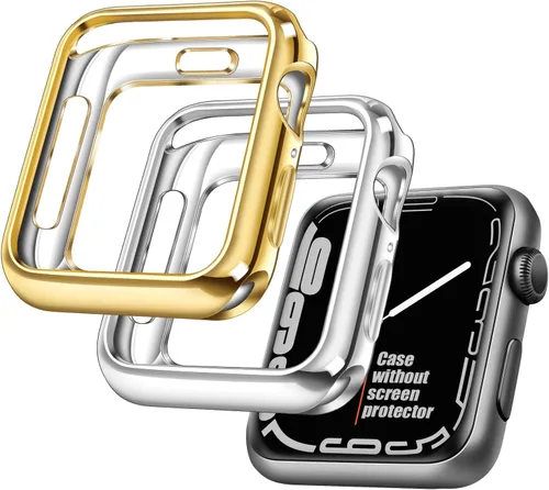 Vista 16 de top4cus - Funda ecológica protectora, de TPU suave y flexible, compatible con iWatch Series 5, Series 4, Series 3, Series 2 y Series 1 Negro