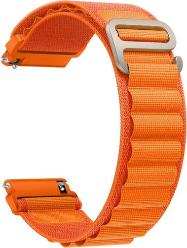 Vista 30 de Correa de nylon compatible con Samsung Galaxy Watch 7/FE/6/5 Pro 4 3/Watch 4 6 Classic/Active/Gear S2 S3 Frontier, correa de bucle deportivo de 20