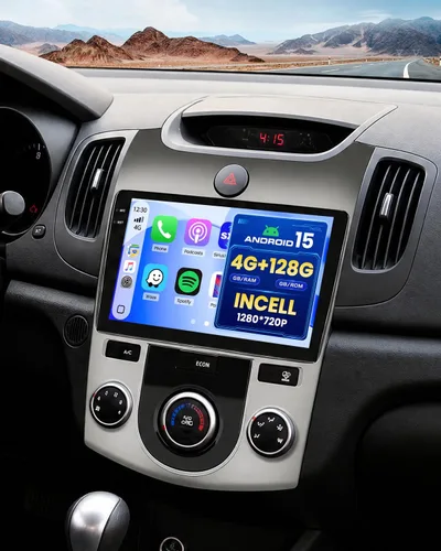 Vista 9 de [Roinvou] Radio de coche Android 15 de 9 pulgadas 2+64G para Kia Forte