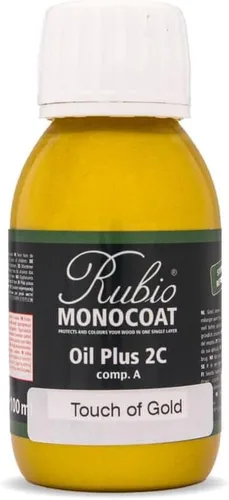 Vista 73 de Rubio Monocoat Muestra de Tinte y Acabado para Madera - Niebla 5% Aceite Plus Parte A Aceite de linaza para madera de secado rápido y ecológico