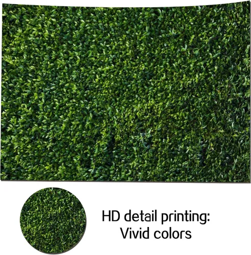 Vista 3 de HQM - Fondo de foto 3D de hojas verdes temáticas de primavera para naturaleza, boda, cumpleaños, recién nacido, baby shower, fotografía