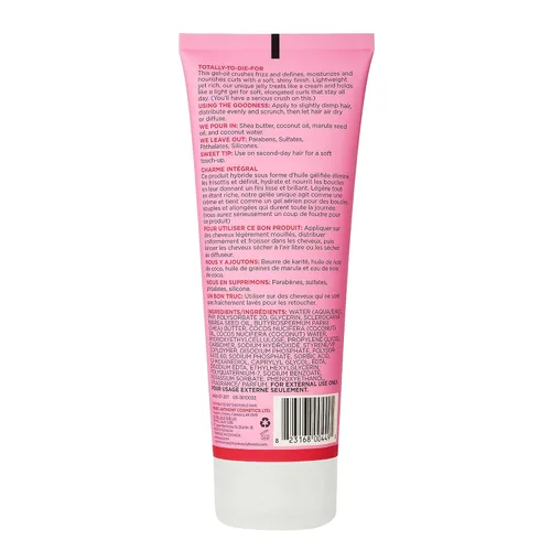 Vista 2 de Cake Beauty Curl Jelly, The Curl Crush - Hidrata y nutre los rizos - Ligero para un agarre suave y acabado brillante - Bloqueo de humedad