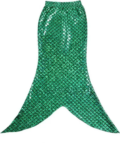 Vista 4 de FOUNDO - Traje de baño de bikini con diseño de cola de sirena 3 piezas