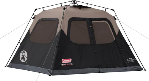 Vista 7 de Coleman 4/6/8/10 Person Instant Camping Tent with 1-Minute Setup, Large Family Tent with Pre-Attached Poles, Air Vent, & Carry Bag, Sets Up in About
