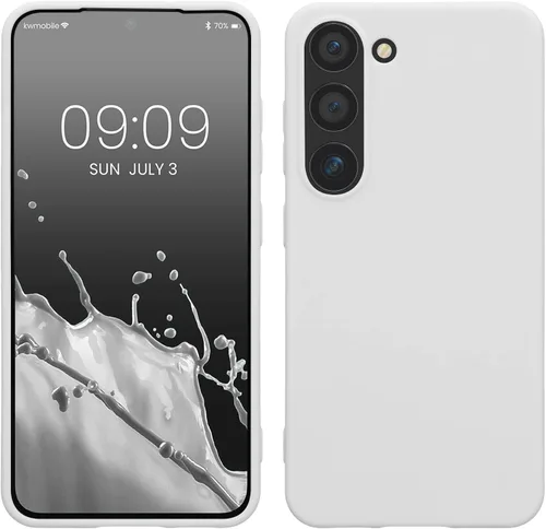 Vista 189 de kwmobile Funda compatible con Samsung Galaxy S23 - Funda protectora de silicona TPU suave y delgada - Piedra antigua