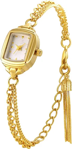 Vista 9 de ADSBIAOYE Reloj de cuarzo para mujer, delicado rectángulo, ultra fino, impermeable, elegante, analógico
