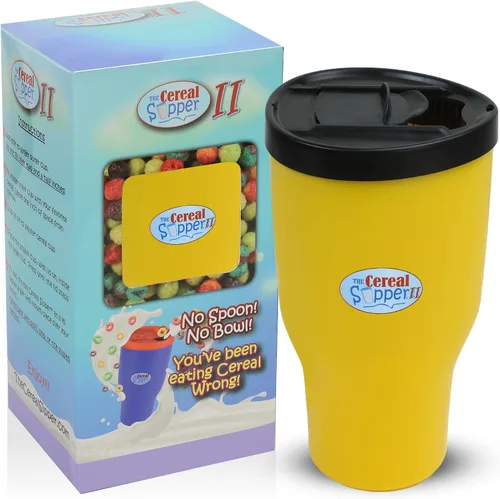 Vista 8 de Cereal Sipper II Azul y Naranja