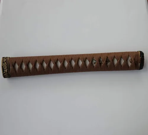 Vista 31 de Mango de Espada Tsuka 10.2in o Especificaciones Especiales Herrajes de Aleación/Cobre/Hierro e Imitación o Samegawa Real