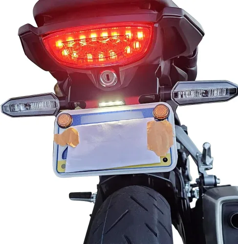 Vista 2 de Xitomer Eliminador de guardabarros apto para CB125R CB150R CB300R 2018-2026/CB125R NEO Sports Cafe 2018-2026, soporte eliminador de guardabarros