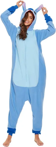 Vista 6 de Pijama de animal para adultos disfraz de Halloween animales para dormir