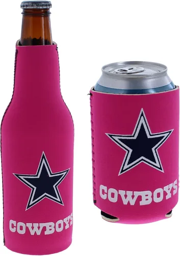 Vista 62 de Aislador para latas y botellas con logotipo de fútbol americano, enfriador de bebidas Huggie (Escudo/Logotipo Verde de Filadelfia (Eagles)) Escudo