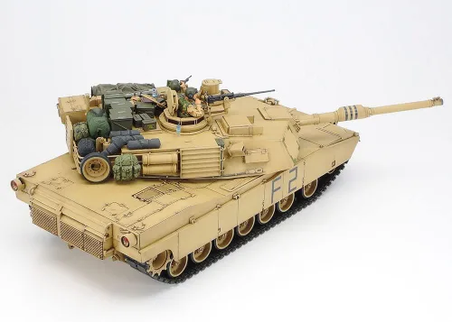 Vista 3 de Juego para Tamiya Modelos M1 A2 ABRAMS