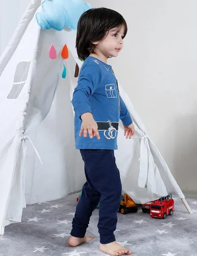 Vista 4 de Pijama pirata de A&J Design para niños pequeños