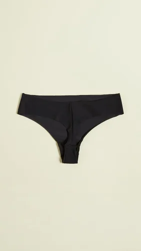 Vista 4 de Calvin Klein Tanga invisible QD3558 para mujer (3 unidades), SpeakeasyCaramelo claroNegro