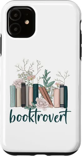 Vista 8 de Grow Your Mind Wildflower Book Booktrovert Floral Womens Case for iPhone 17