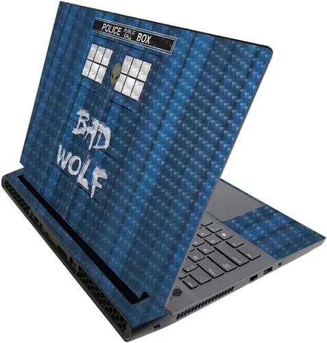 Vista 68 de MightySkins - Skin brillante con purpurina para Alienware M17 R3 (2020) y M17 R4 (2021) - Diversión de los años 90 Acabado duradero con purpurina