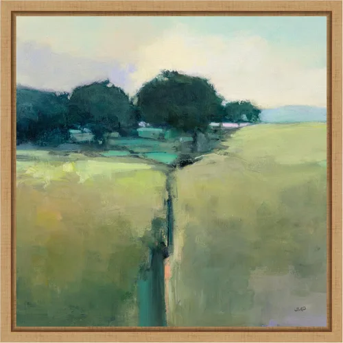 Vista 10 de Amanti Art Lienzo enmarcado para pared, 16 x 16 pulgadas, prado escénico de Julia Purinton, lienzo enmarcado para pared, obras de arte de paisajes