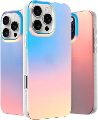 Vista 32 de LONLI Hue Funda para iPhone 14 – [Protector de golpes de 360° que absorbe los impactos] – [Funda de teléfono bonita y única para niñas y mujeres]