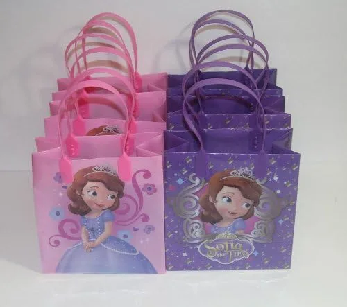 Vista 3 de Sofia The First - Bolsas de regalo de 24 piezas, bolsas de regalo para fiestas, bolsas de regalo