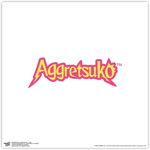 Vista 9 de Trends International Gallery Pops Sanrio Aggretsuko - Póster de pared con logotipo, 12.00 x 12.00 pulgadas, versión de marco negro