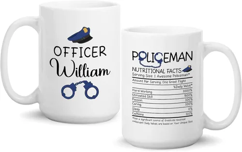 Vista 8 de I Can Arrest It - Taza de café personalizada de policía, regalos de taza de policía, 11 onzas y 15 onzas Taza blanca con texto en inglés "I Can