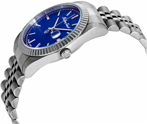 Vista 2 de Mathey-Tissot Rolly III Reloj para hombre con esfera azul H810ABU, Azul