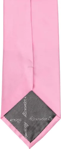 Vista 26 de tiemart Corbata de color sólido para hombre Longitud estándar