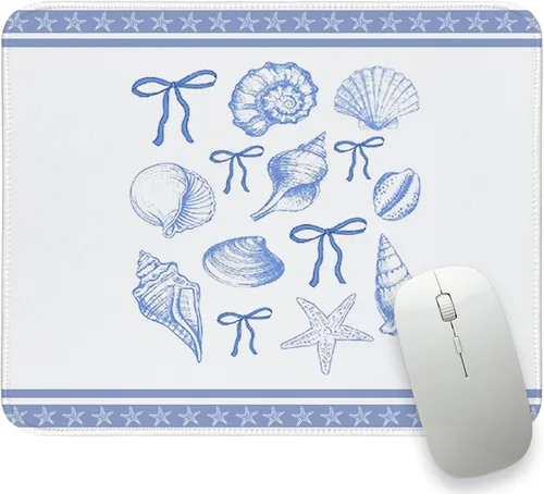 Vista 24 de Glod Mordern - Alfombrilla de mouse pequeña dorada, rectangular, negra, para computadora de viaje, para laptop, alfombrilla de escritorio