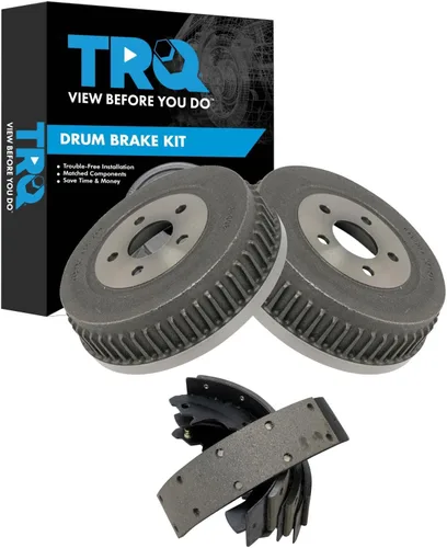 Vista 48 de Kit de tambor y zapata de freno trasero TRQ Compatible con Colorado Canyon i-280 i-290 i-350 Pickup
