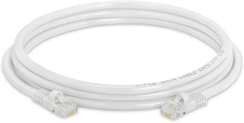 Vista 81 de Cmple - Cable Ethernet Cat5e de 1.5 pies, Cable Patch Ethernet UTP Cat 5e de 350 MHz, Cable LAN de red de 1 Gbps, conectores RJ45, compatible