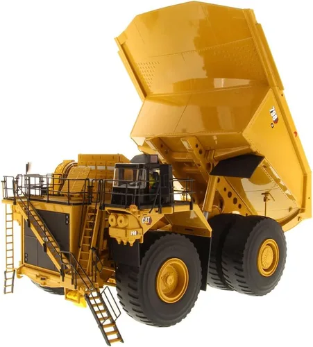 Vista 3 de Camión minero Caterpillar 798 AC 1:50 - Diecast Masters - 85671 - Serie High Line