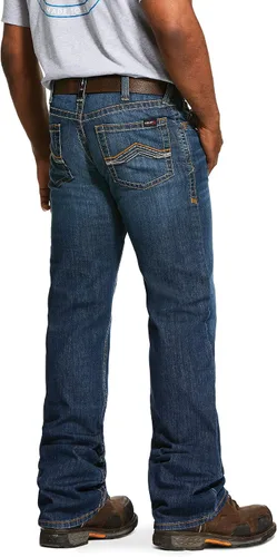 Vista 2 de ARIAT Fr M4 - Jeans elásticos relajados Duralight Jett con corte de bota para hombre