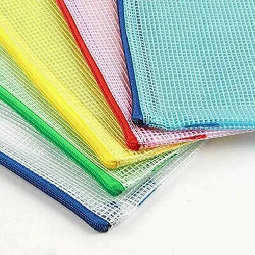 Vista 4 de 6 bolsas de archivos con cremallera, A3, impermeable, carpetas con cremallera, bolsa para documentos con cremallera, para suministros de oficina Azul