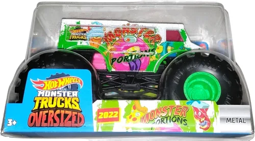 Vista 3 de Mattel FYJ83-B Hot Wheels Monster Truck Vehículo, varios