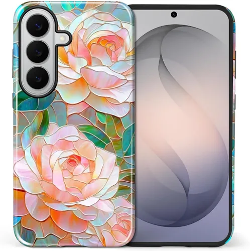 Vista 112 de Funda compatible con Samsung Galaxy S23, funda híbrida de protección rígida de 2 capas, a prueba de golpes, funda protectora resistente para Lata