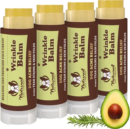 Vista 11 de Natural Dog Company Bálsamo antiarrugas para perros – Bálsamo antiarrugas para perros para pliegues de la piel, arrugas faciales y arrugas, crema