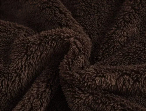 Vista 6 de Chaqueta con capucha de forro polar con cremallera para niños y niñas