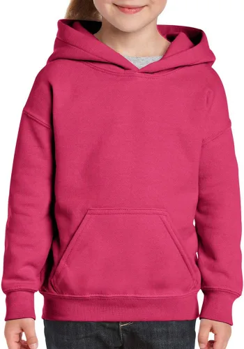 Vista 5 de Gildan Heavy mezcla para niños unisex sudadera con capucha parte superiorSudadera Con Capucha
