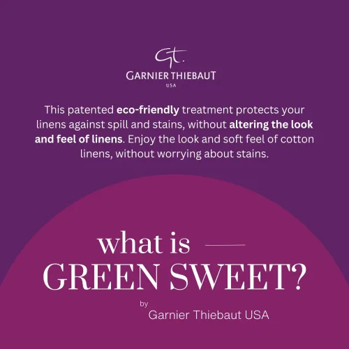 Vista 7 de Garnier Thiebaut - Mantel francés rectangular (69 x 100 pulgadas)