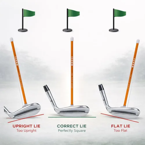 Vista 5 de THE Pitch Assist Golf Magnetic Alignment Rods Club Face Magnet Golf Training Aid Alignment Stick for Precise Aim and Swing Path Feedback