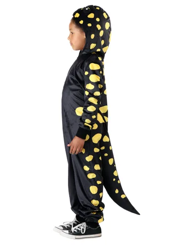 Vista 5 de Disfraz de Salamandra Manchada para Niños Multicolor