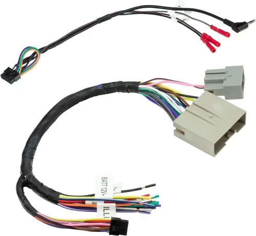 Vista 7 de Kit de adaptador de interfaz de reemplazo de estéreo de fábrica Scosche FD5K-WP, compatible con selectos Ford, Lincoln y Mercury de 2005-2016, arnés