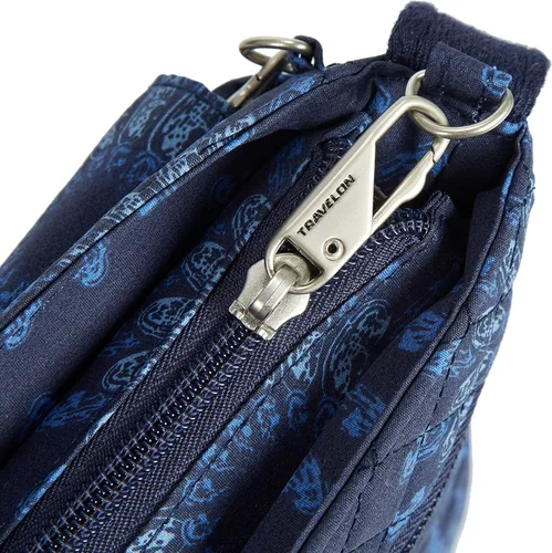 Vista 21 de Travelon Mini bolso de hombro clásico antirrobo