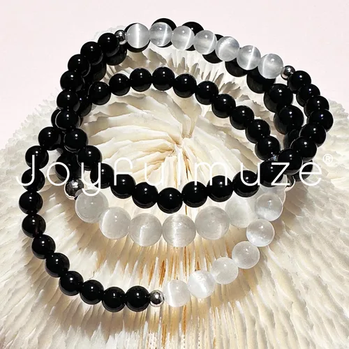 Vista 74 de Pulseras elásticas, piedras preciosas naturales, amatista, citrino, cuarzo rosa, cuarzo de cristal transparente, ojos de peridoto y teger, regalo