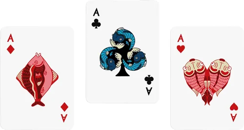 Vista 6 de Coddies Cartas de juego de peces FINtastic Cards Fish Design Idea de regalo Juegos, Go Fish, Poker, Black Jack