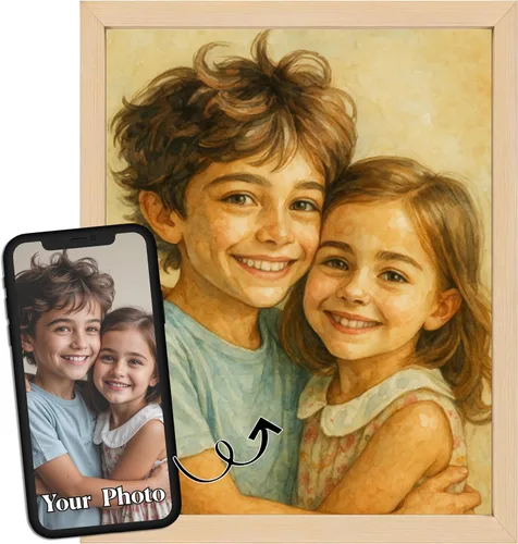 Vista 9 de Convierte tu foto en un retrato de estilo de dibujos animados 3D, obra de arte personalizada única, personaje personalizado de parejas, familia