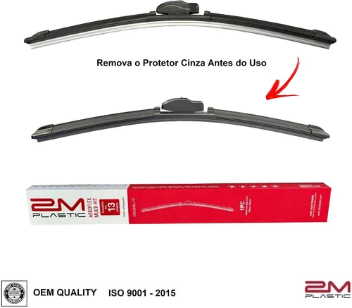 Vista 4 de Limpiaparabrisas delantero para Chevy Cruze 2016-2019 de 28 pulgadas y 24 pulgadas, calidad prémium para todas las estaciones