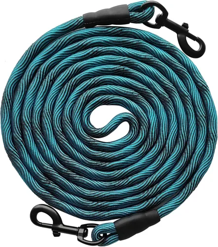 Vista 17 de BTINESFUL Correa de Amarre para Perro, Cuerda de Control Correa de Cuerda Larga, 8ft 12ft 20ft 30ft 50ft 75ft Correa para Perros de Patio - Perros