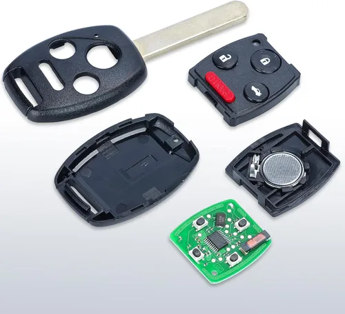 Vista 7 de Llavero de repuesto para Honda Civic 2006 2007 2008 2009 2010 2011 2012 2013 N5F-S0084A entrada sin llave Control remoto llave de coche 4 botones